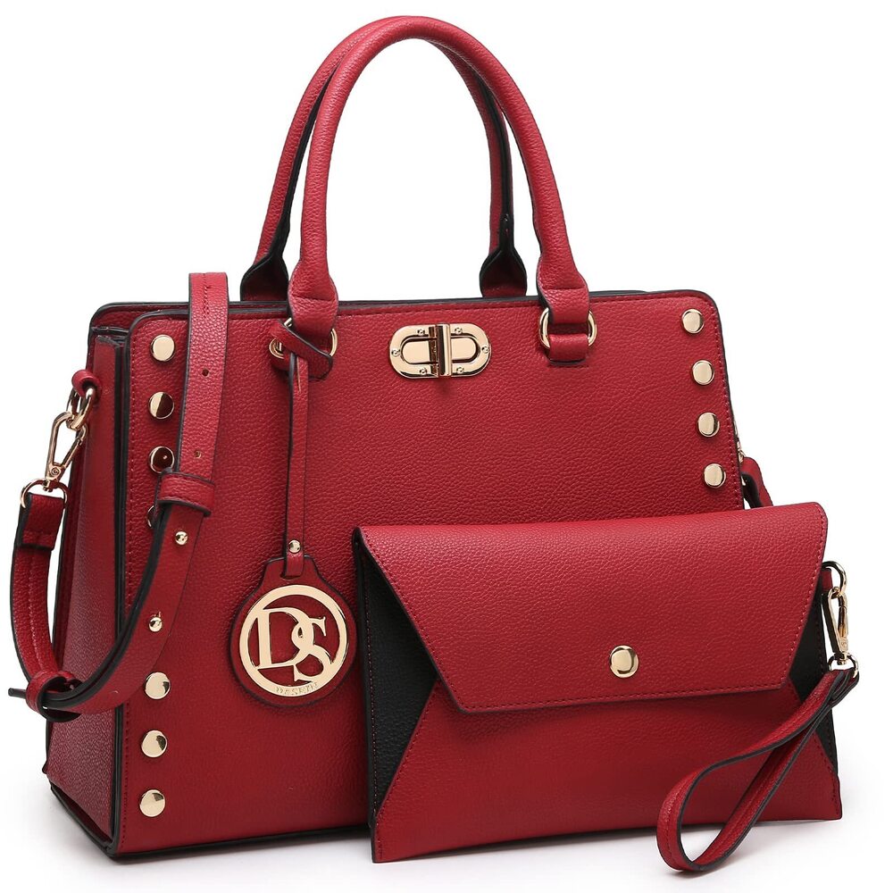 6806 Medium Satchel Handbag Work Tote Shoulder Bag Top Handle Purse